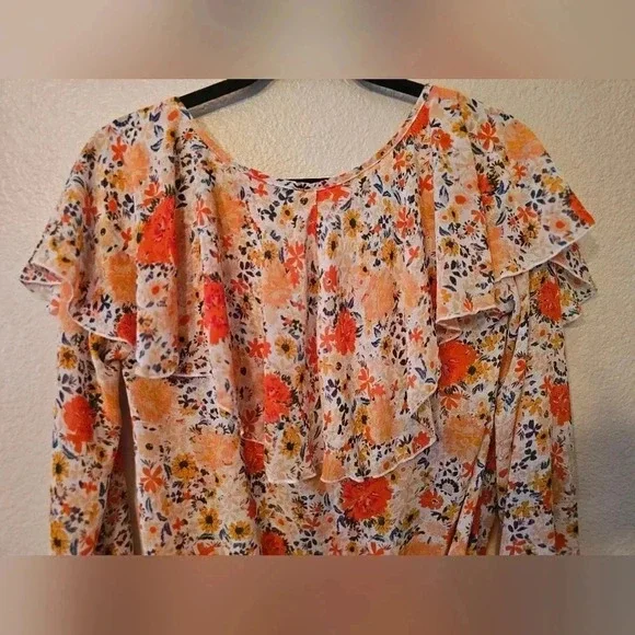 Intimately Free People Bodysuit Top Women’s Size XS Floral ~ Say It To Me - Picture 9 of 12